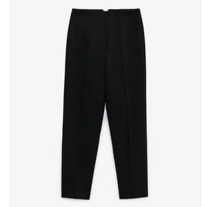 ZARA High-Waisted Pants - Black | 2162/888 - Size S
